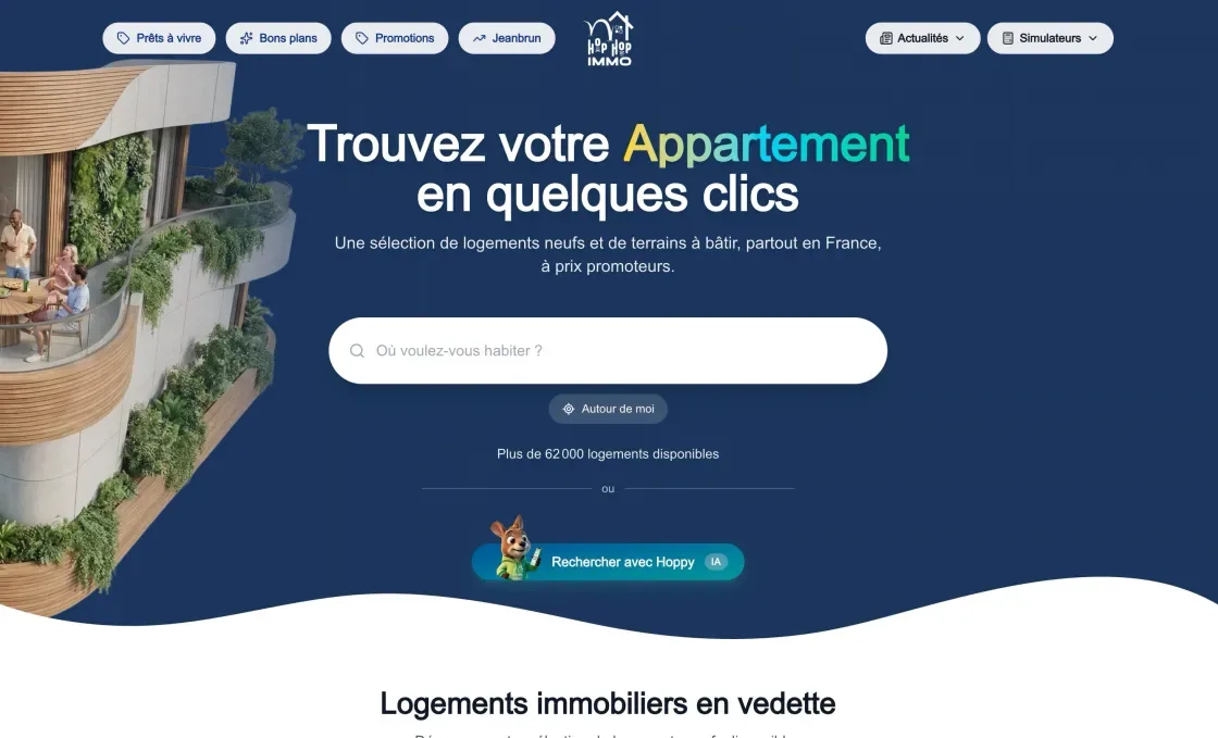 Accueil de HopHopImmo
